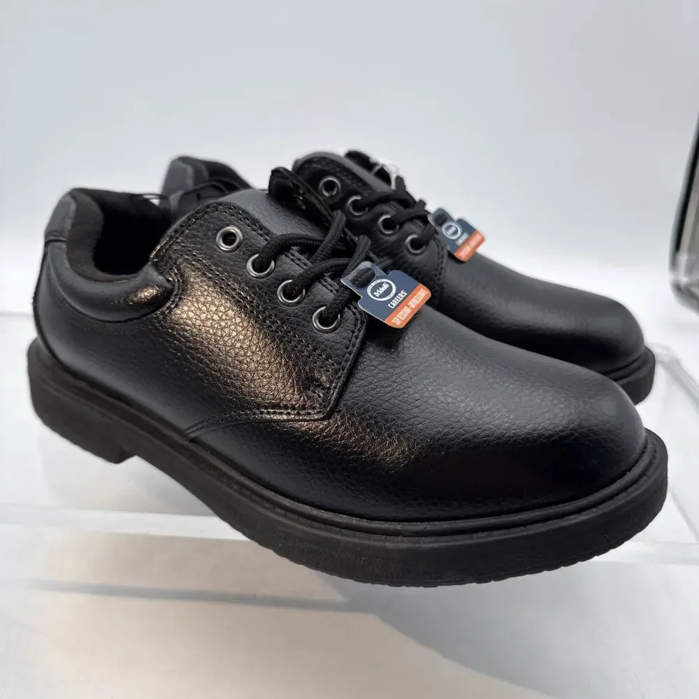 Dr Scholls Careers Dave Slip Oil Resistant Black Work Shoes Mens Size 7.5 Wide